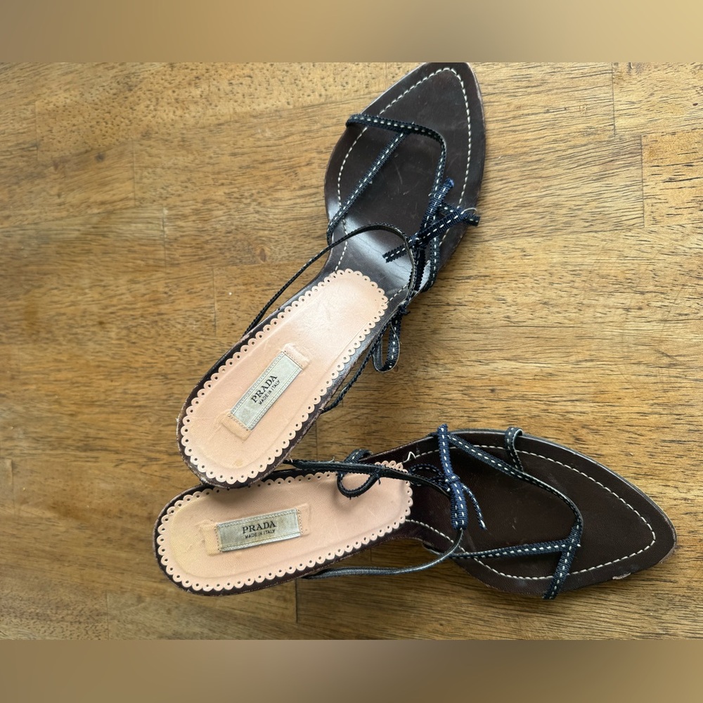 PRADA heeled sandals